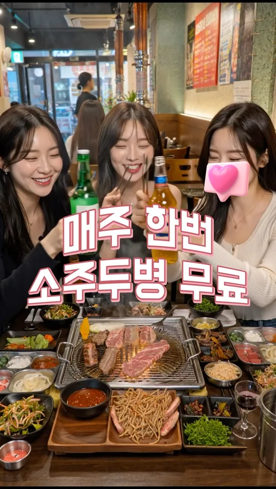 안산 본오동 매장에서 저녁을 즐기는 손님들